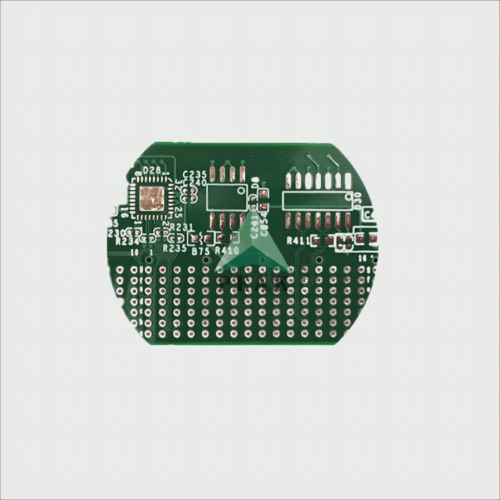 Industrial Control 18 Layers HASL Lead-Free POFV Backdrill Multilayer PCB