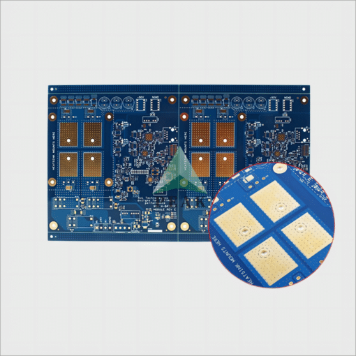 Customized 10 Layers ENIG 1u Differential Impedance Control Multilayer PCB