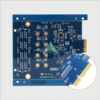 Gold Finger Hard Gold 30u+ENIG 1u 8 Layers Rigid Blue Multilayer PCB