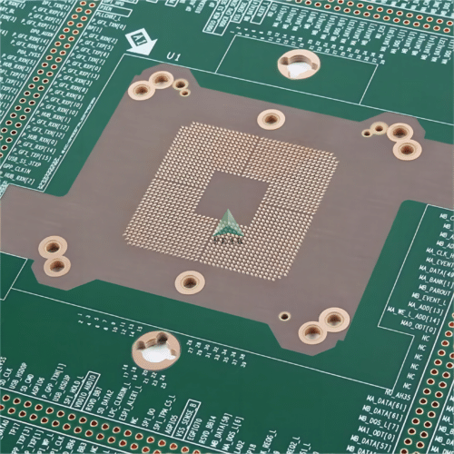 Semiconductor Industry 18 Layers Immersion Gold 1u+ Hard Gold 30u PCB