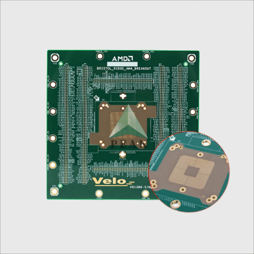 Semiconductor Industry 18 Layers Immersion Gold 1u+ Hard Gold 30u PCB