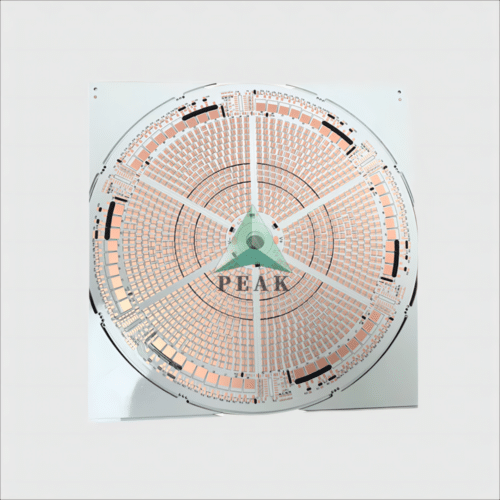 398w/m.k Double Side 2.0mm Thickness 3oz Copper-Thickness Stage Lights PCB