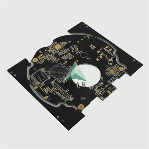 Customized Matte Black 10 Layers High Tg IT180A ENIG POFV Rigid Multilayer PCB