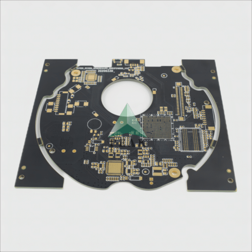 Customized Matte Black 10 Layers High Tg IT180A ENIG POFV Rigid Multilayer PCB