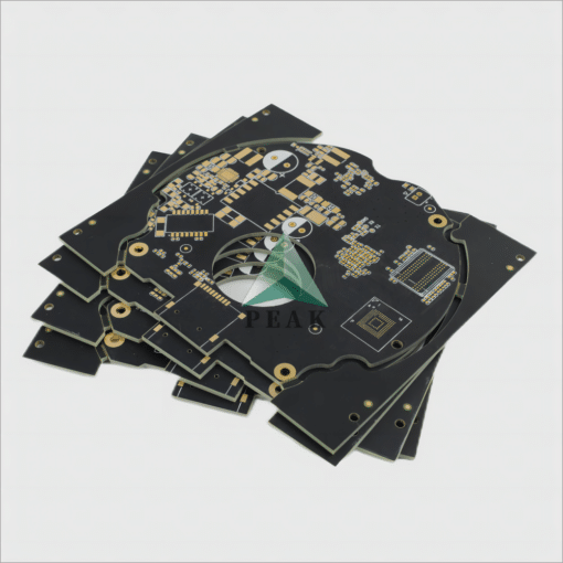 Customized Matte Black 10 Layers High Tg IT180A ENIG POFV Rigid Multilayer PCB