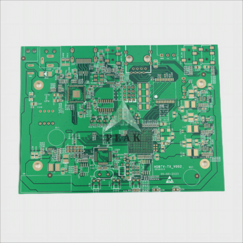 1+N+1 Structure (L1-2;L5-L6;L9-L10) 10 Layers POFV HDI Printed Circuit Board