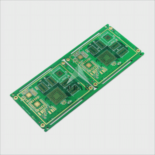 8 Layers Blind Via(L1-L2;L7-L8) Conductive Via Fill Impedance Control PCB