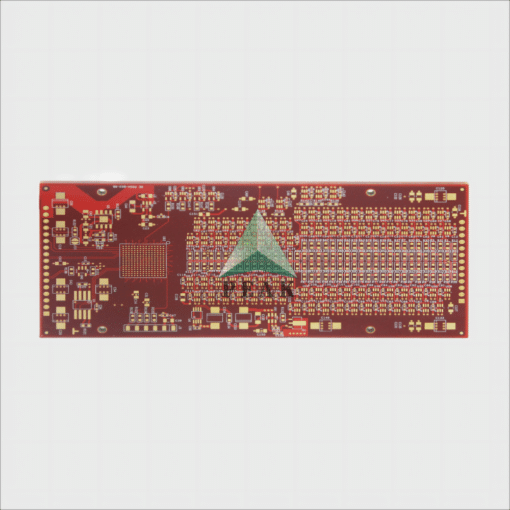 Advanced High Precision (Min.Line Width/Spacing 2.5mil) 6 Layers ENIG 1u Red PCB