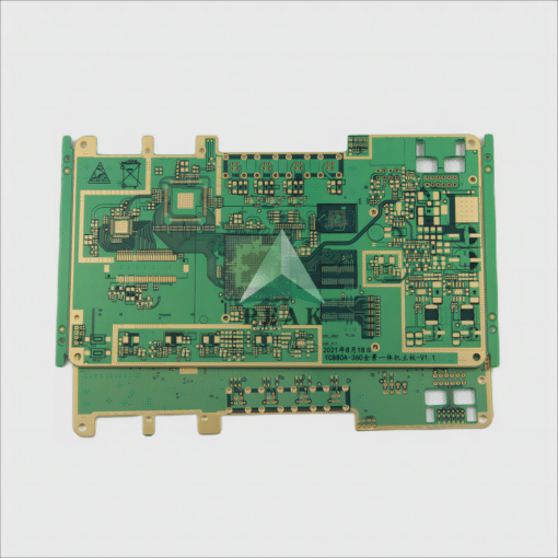 6 Layers Matte Green All-in-one Motherboard Standard ENIG 2u Rigid PCB