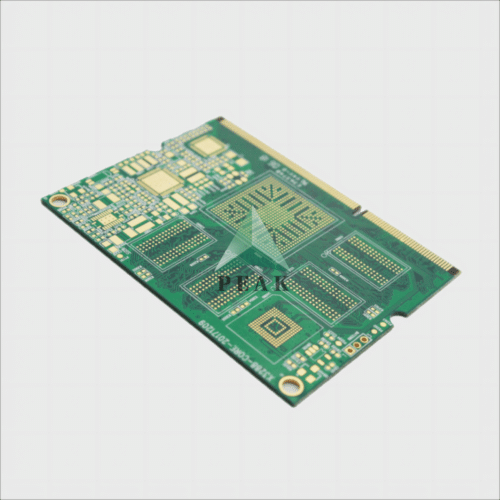 3+N+3 Structure (L1-2;L1-3;L1-5;L5-6;L6-10;L8-10;L9-10) Matte Green HDI PCB