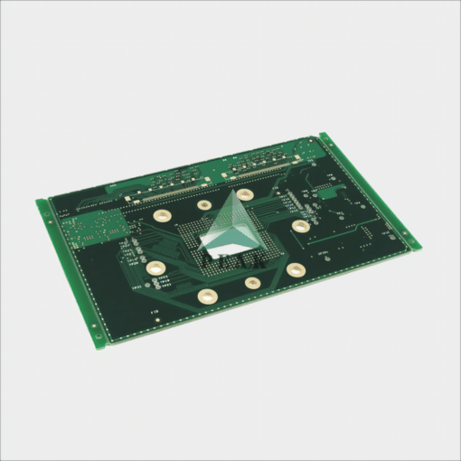 Industrial Control 8 Layers Immersion Gold IT180A Rigid Multilayer PCB