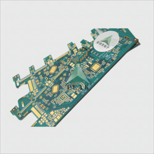 Fully Halogen Free Production 4 Layers POFV Immersion Gold 1u Multilayer PCB
