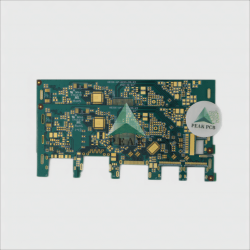 Fully Halogen Free Production 4 Layers POFV Immersion Gold 1u Multilayer PCB