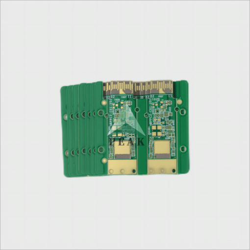 10 Layers Panasonic Megtron6 1+N+1 Structure (L1-4;L4-7;L7-10) ENIG HDI High Speed PCB