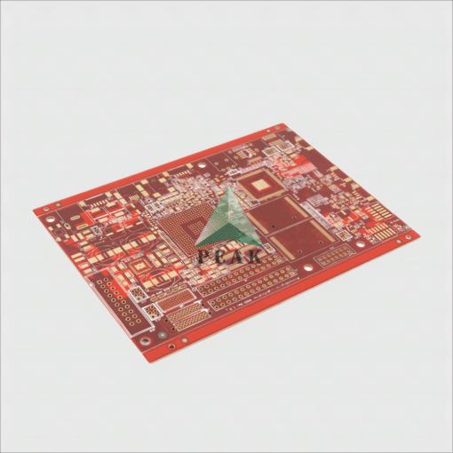 Industrial Equipment IT180A Immersion Gold 10 Layers POFV Rigid PCB