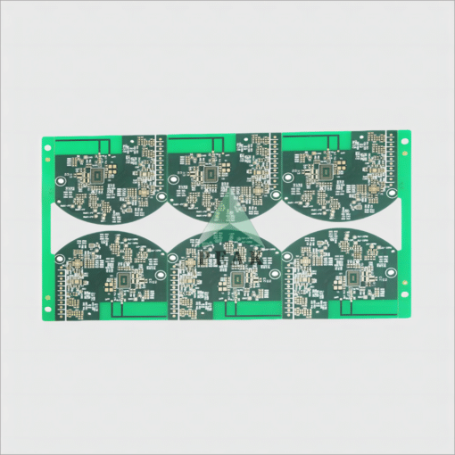 Customized CTI≥600 ENIG 1u Thickness 1.6mm 1oz Green Circuit Board