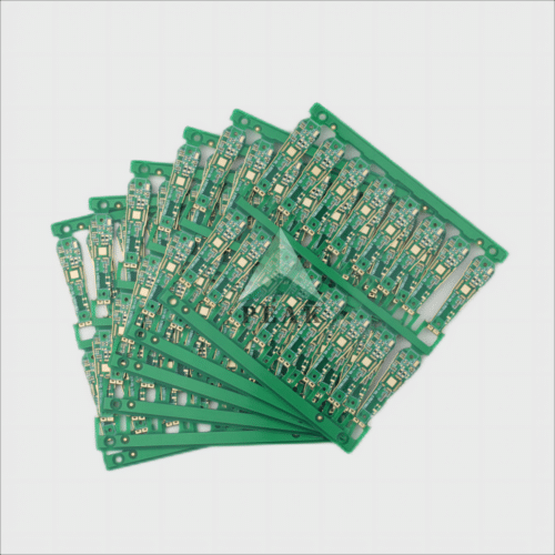 Small Format 4 Layers Immersion Gold 1u Edge Plating TG150 Rigid Multilayer PCB