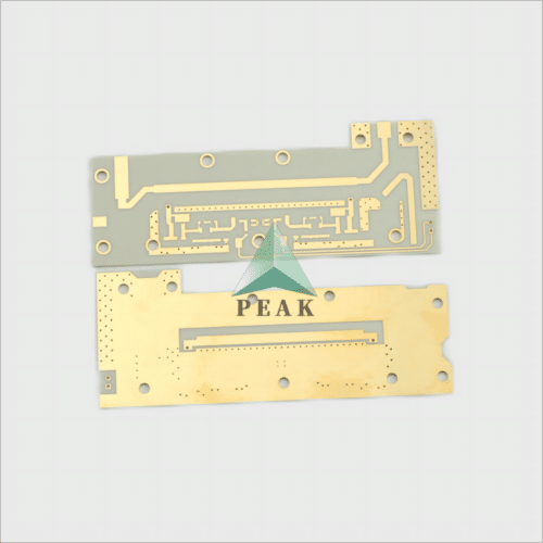 Double Side Ceramic Based Immersion Gold 3u Laser Cutting PCB Board