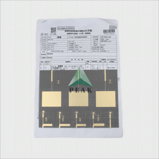 WL F4BM (DK2.65; DF0.003) PTFE+Woven Glass Double Side 0.9mm Thickness PCB