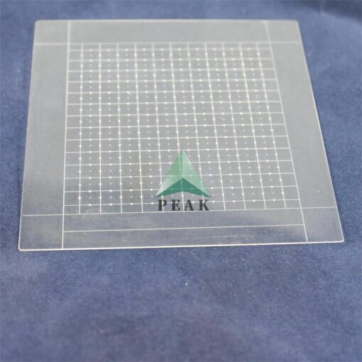 0.6mm Thickness Laser Drilling & Laser Cutting Double Side Clear Glass PCB