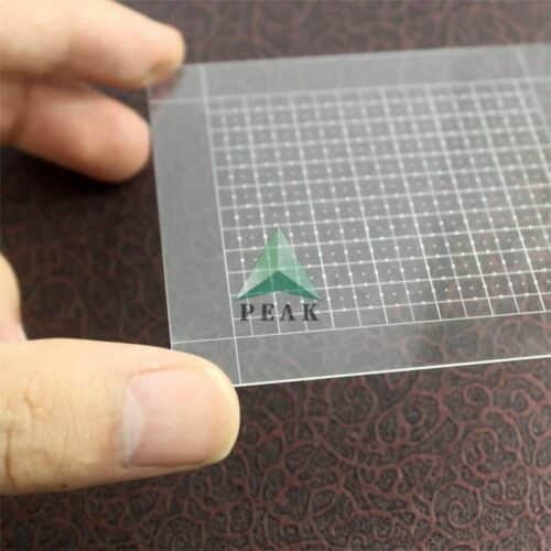 Customized Double-Side Laser Cutting Transparent Glass Printed Circuit Board