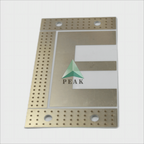 Ceramic-Based Laser Cutting Immersion Gold 2u 1.0mm Thickness Double Side PCB