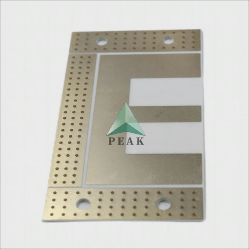 Ceramic-Based Laser Cutting Immersion Gold 2u 1.0mm Thickness Double Side PCB