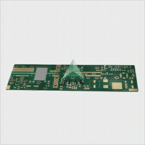 EMC-EM828 (DK3.7; DF0.008)+FR4 ISOLA370HR 4 Layers Hybrid Lamination PCB