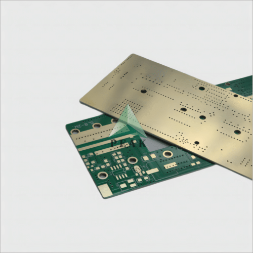 EMC-EM828 (DK3.7; DF0.008)+FR4 ISOLA370HR 4 Layers Hybrid Lamination PCB