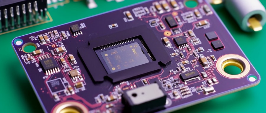 purple pcb